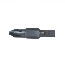 Klein Tools 67101 - Bit #2 Phillips, 3/16" Slotted