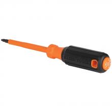 Klein Tools 6844INS - 4 in. Insulated Driver, #2 Sq Tip