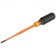 Klein Tools 6916INS - Slim-Tip Insulated Screwdriver 3/16" Cab
