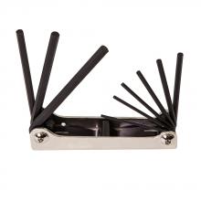 Klein Tools 70591 - Nine-Key Inch Folding Hex Key Set