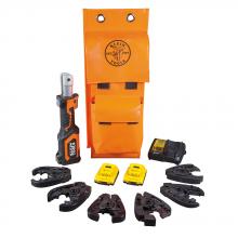 Klein Tools BAT20-7T14 - Cordless Cutter/Crimper Kit, 2 Ah