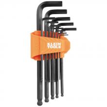 Klein Tools BLS12 - Ball-End Hex Key Wrench Set, 12 Pc