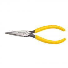 Klein Tools D203-6 - 6" Long-Nose Pliers Side-Cutting