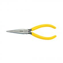 Klein Tools D203-7C - 7" Long Nose Pliers, Cut w/Spring