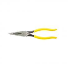 Klein Tools D203-8 - 8" Long Nose Pliers Side Cutting