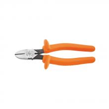 Klein Tools D220-7-INS - Pliers, Insulated, Diag Cut, 7" L