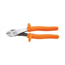 Klein Tools D248-8-INS - 8" Diagonal Cutting Pliers Angled