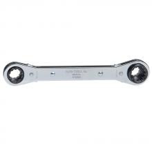 Klein Tools KT223X4 - Ratcheting 4-in-1 Box Wrench