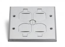 Lew Electric Fittings RRP-4-FPA - ALUMINUM FLIP PLATE FOR PB2