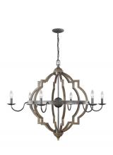  3224906-846 - Six Light Chandelier