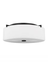  FM312ORB - Large Three Light Flush Mount