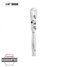 Milwaukee Electric Tool 48-22-9007 - 1/4" Drive 5.5" Flex Head Ratchet
