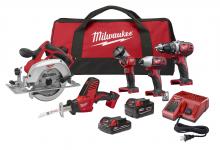 Milwaukee Electric Tool 2695-25CXY - 5-Tool Combo Kit