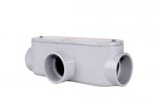 Multi Fittings Corp 078181 - 2" PVC TYPE T ACCESS FITTING KRALOY