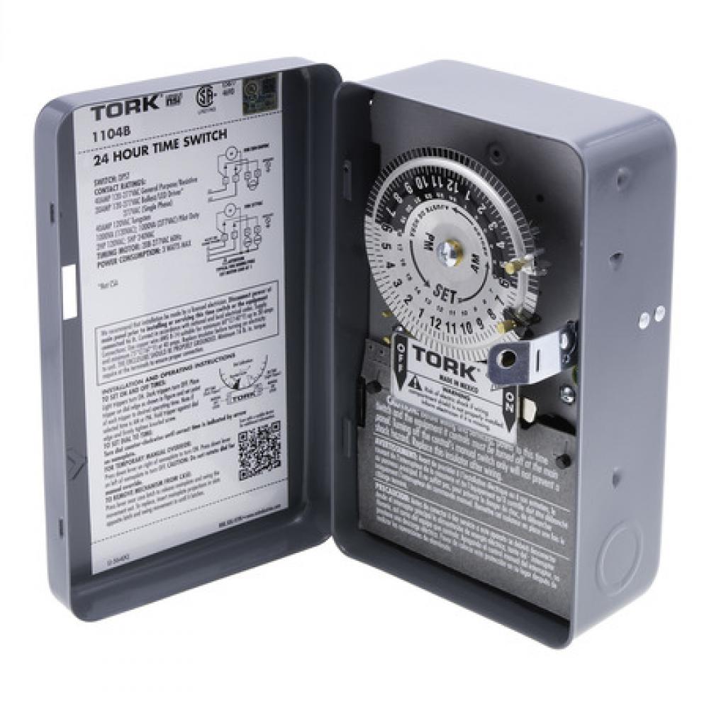 24 Hour Time Switch 40A 208-277V DPST