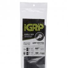 NSi Industries GRP-601750 - PowerGRP Cable Tie Black 60" 175lb (50PK)