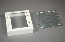 Legrand-Wiremold 5747-2WH - STL SHALLOW DEVICE BOX 2G WHITE
