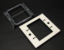Legrand-Wiremold G4047C-2 - 2-GANG DEVICE PLATE-GRAY