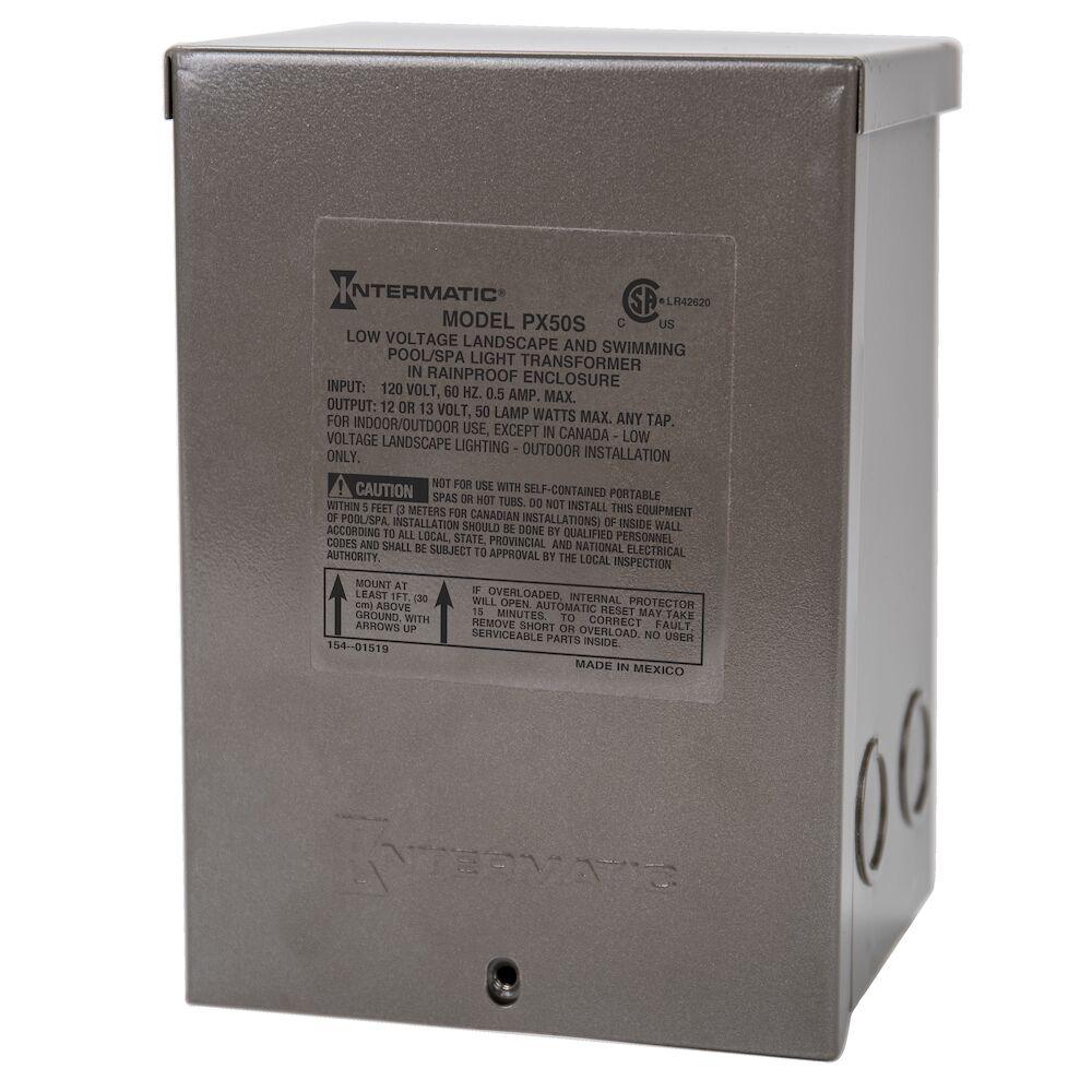 50 W Pool & Spa Safety Transformer, Stainless St