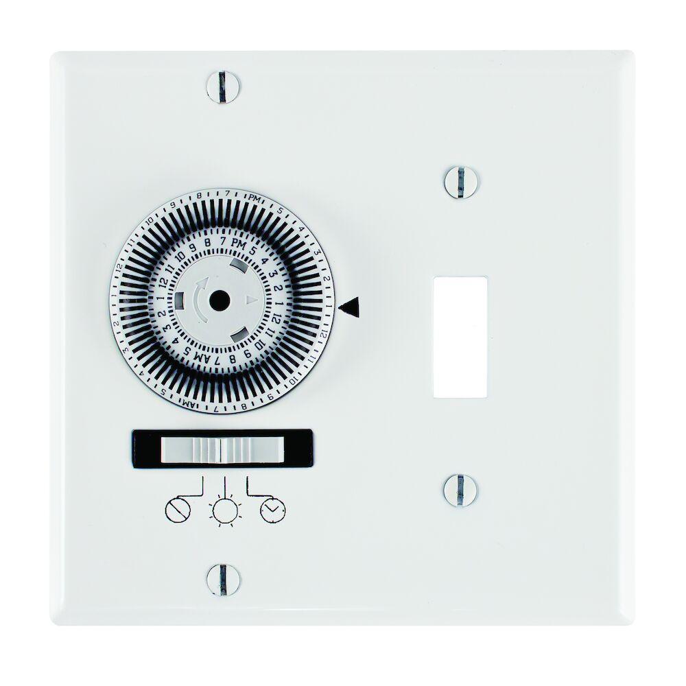 24-Hour Heavy-Duty Mechanical In-Wall Timer, Tim