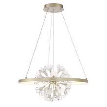  37342-012 - Clayton, Chandelier, LED, Slv/gol