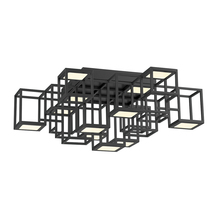  38261-026 - Ferro, 13LT LED Flush, Blk