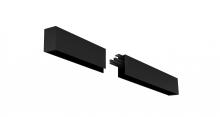 Eurofase F55435BSFMEXT - 4' LED Linear Surface Mount Extension Kit, 2" Wide, 3500K, Black