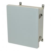 Allied Moulded Products AM1426L - 14X12X6 ENCLOSURE SNAP LATCH HNG CVR