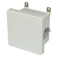 Allied Moulded Products AM664L - 6X6X4 ENCLOSURE SNAP LATCH HNG CVR