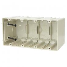 Allied Moulded Products SB-4 - 74.8 CI 4 GANG ADJUSTABLE DEVICE BOX