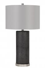  BO-2969TB - 150W 3 way Graham ceramic table lamp with hardback drum fabric shade