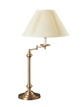  BO-342-AB - 150W 3 Way Swing Arm Table Lamp