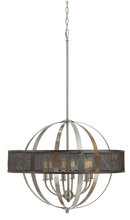  FX-3622-6 - 60W X 6 Willow Chandelier (Edison Bulbs Not included)