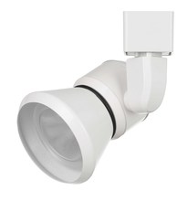 CAL Lighting HT-888WH-CONEWH - 10W Dimmable integrated LED Track Fixture, 700 Lumen, 90 CRI