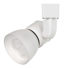 CAL Lighting HT-888WH-WHTFRO - 10W Dimmable integrated LED Track Fixture, 700 Lumen, 90 CRI
