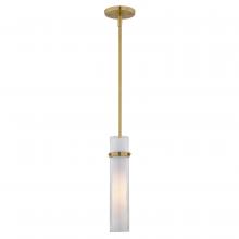  P0418 - Vilo 4.5-in. W 1 Light Mini Pendant Golden Brass