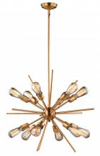  P0228 - Estelle 27.5-in Pendant Natural Brass