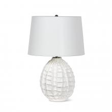  13-1575WT - Regina Andrew Caspian Ceramic Table Lamp (White)