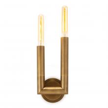  15-1146NB - Regina Andrew Wolfe Sconce (Natural Brass)