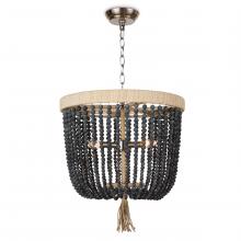  16-1222BLU - Regina Andrew Milos Chandelier (Denim Blue)