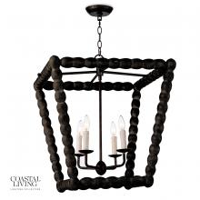  16-1254EB - Coastal Living Perennial Lantern (Ebony)