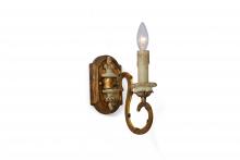  W5122-1 - Milan Single Sconce w/ Gold finish