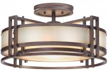  N6964-1-267B - Underscore - 3 Light Semi Flush