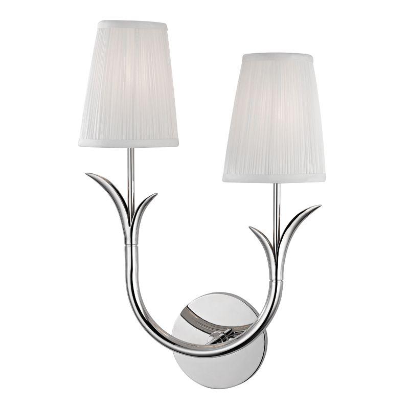 2 LIGHT RIGHT WALL SCONCE