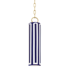  2384-AGB/BL - 1 LIGHT PENDANT