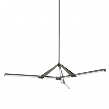  3062-BLNK - 3 LIGHT CHANDELIER