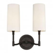  362-OB - 2 LIGHT WALL SCONCE