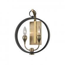  6702-AOB - 2 LIGHT WALL SCONCE