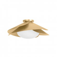  7215-VGL - 1 LIGHT FLUSH MOUNT