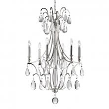  9324-PN - 6 LIGHT CHANDELIER